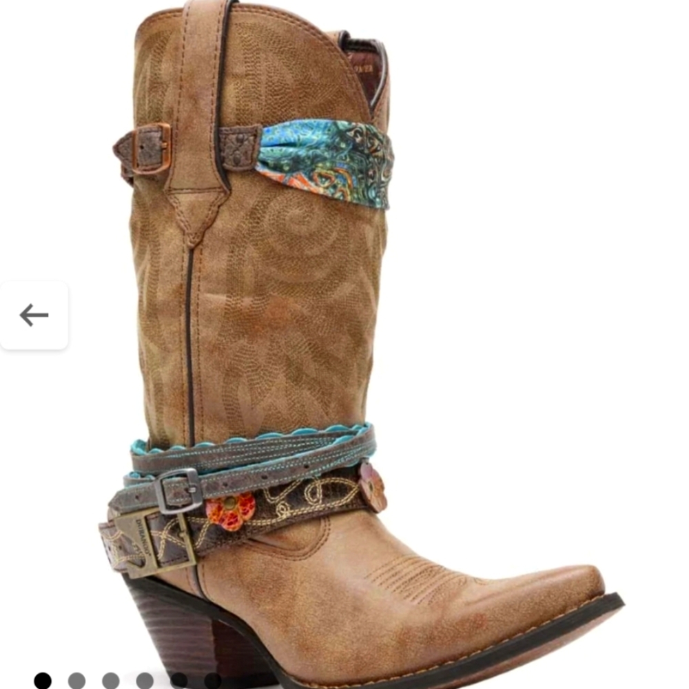 Crush by Durango® Women's Accessorized Western Boot, SIZE 8